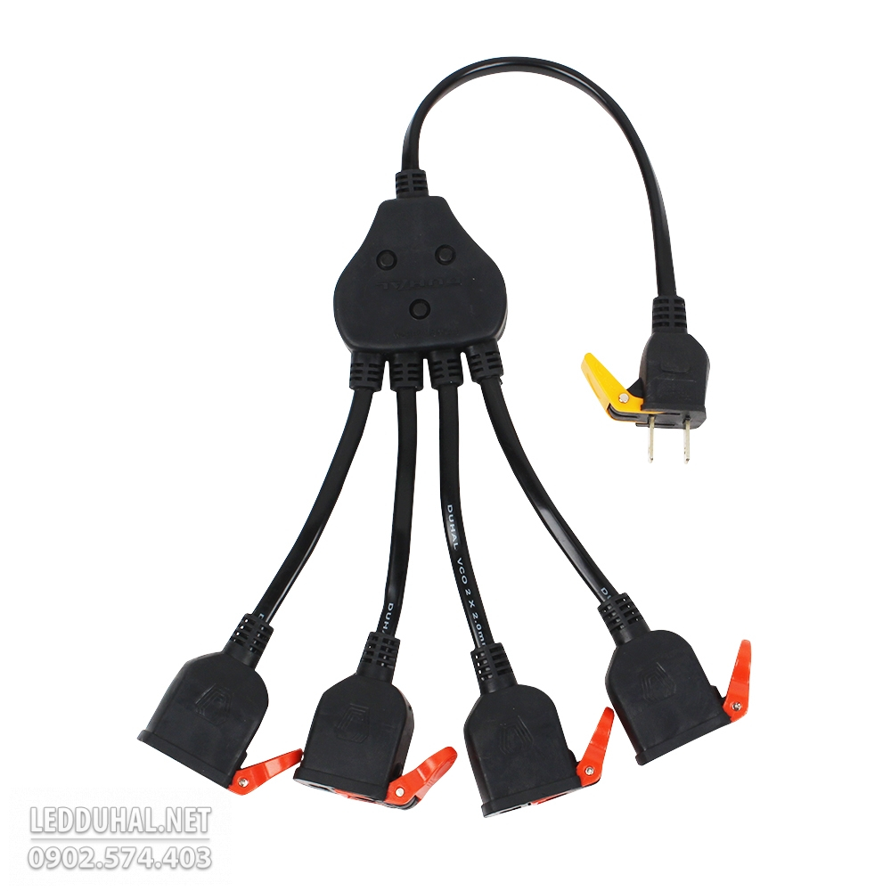 Ổ Cắm - Bộ Chia Điện 4 Đường - ZCD142